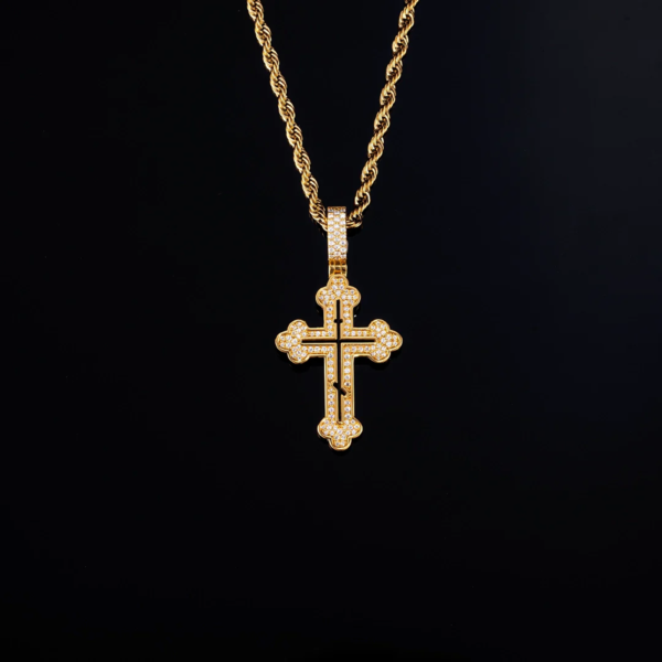 Ultimate Custom moissanite Diamond Pendant Fully Iced Out