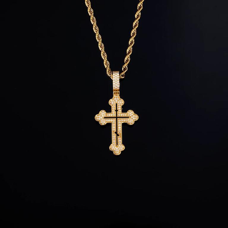 Ultimate Custom moissanite Diamond Pendant Fully Iced Out