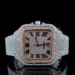 Fully Diamond Iced Out Moissanite Watch For Men