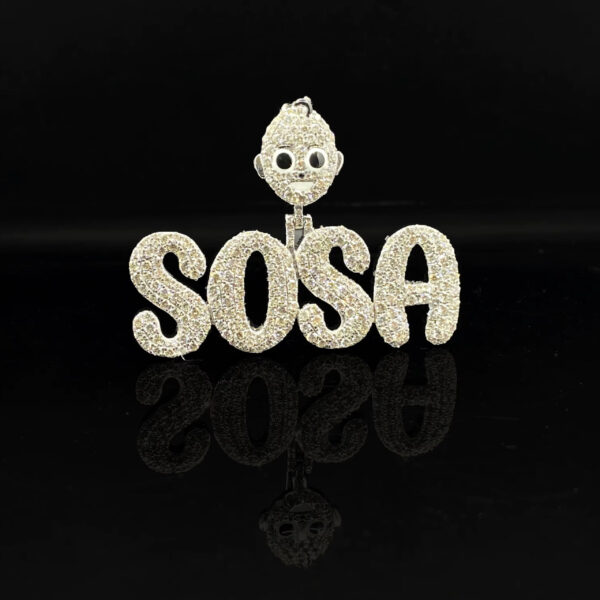 Custom Luxury Hip Hop Style Iced Out  Jewelry for Unisex