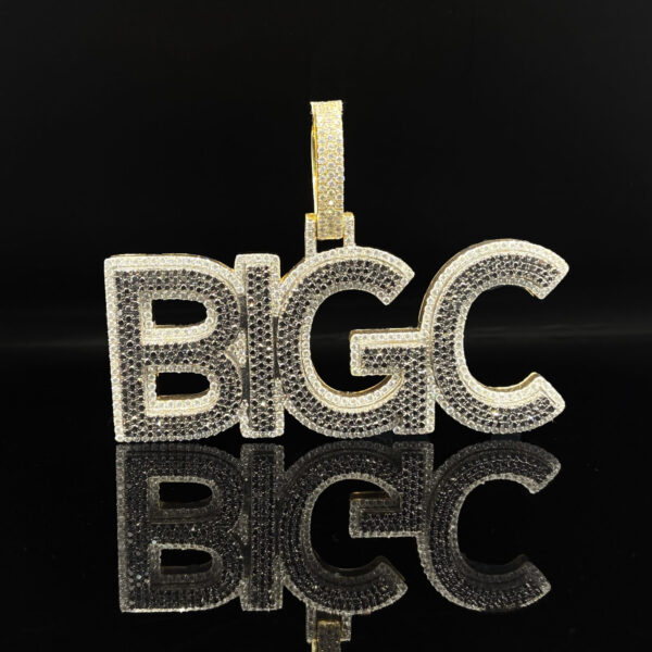 Custom moissanite Diamond Hip Hop Pendant Unisex Iced Jewelry