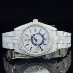 Superior White Gold Color Moissanite Diamond