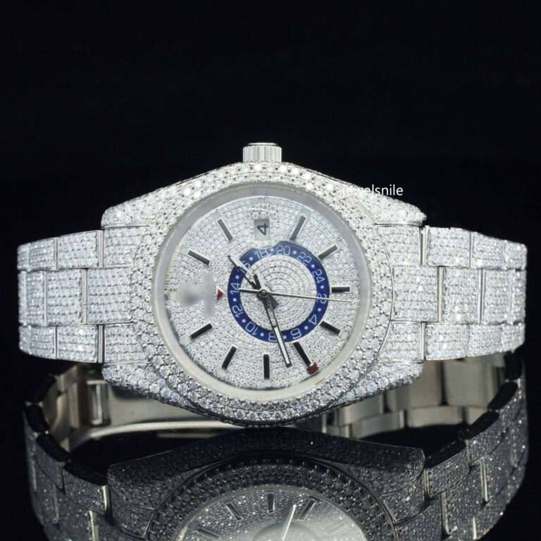 Superior White Gold Color Moissanite Diamond