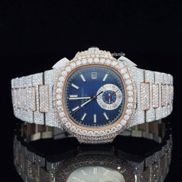 Stylish  Moissanite Diamond Iced Out Automatic Watch