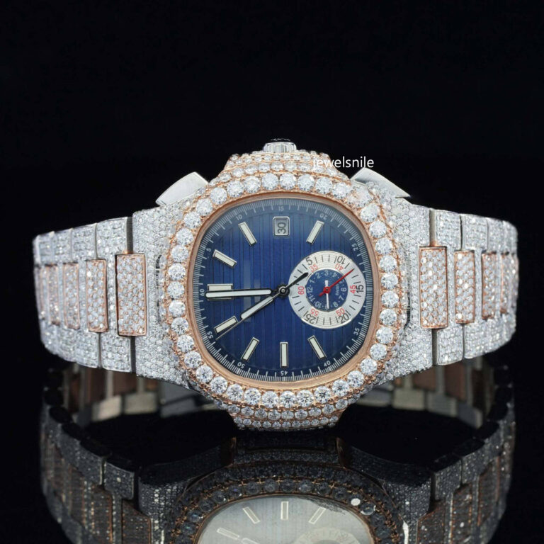 Stylish  Moissanite Diamond Iced Out Automatic Watch