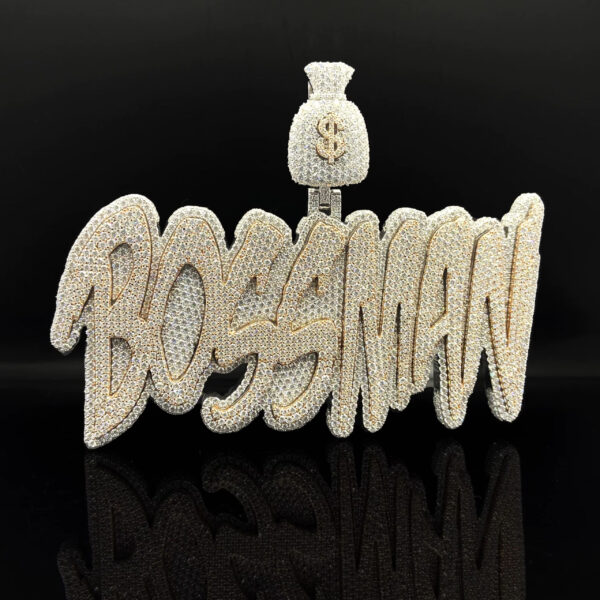 Custom Made Iced Out Diamond Luxury Hip Hop Pendant for Rappers