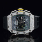 Attractive Iced out Automatic Moissanite Watch For Men