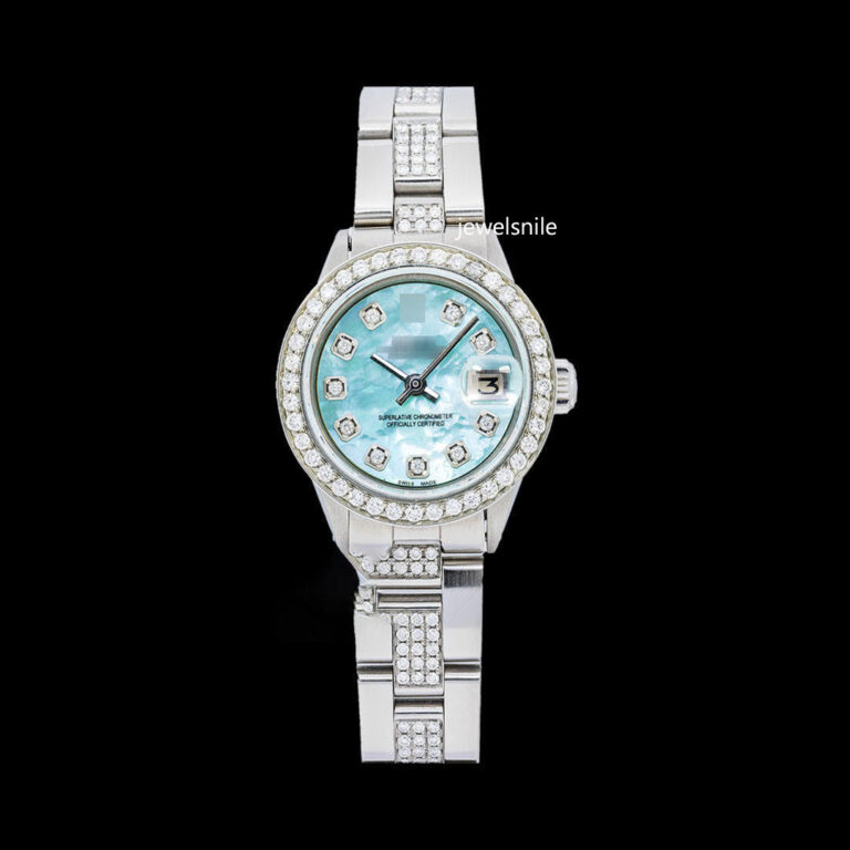 Classic Blue Dial Watch Automatic