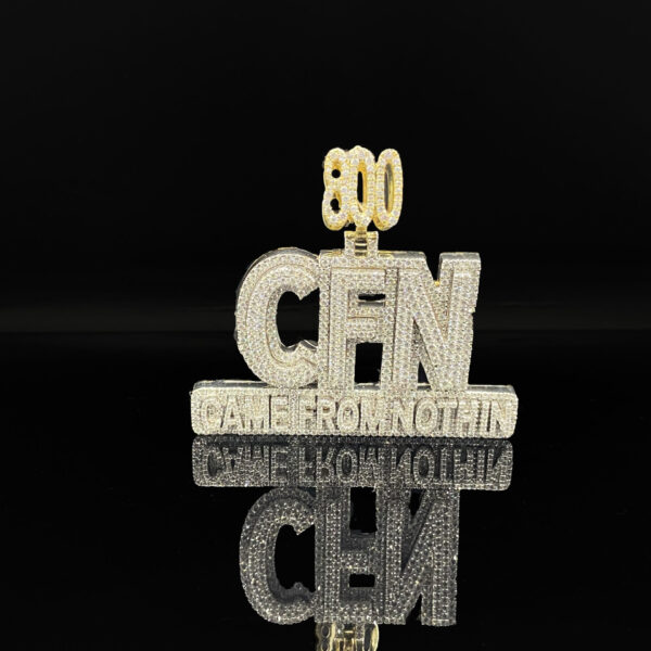 Custom Name Gold Plated Moissanite Diamond Iced Out Hip Hop Jewelry for Men