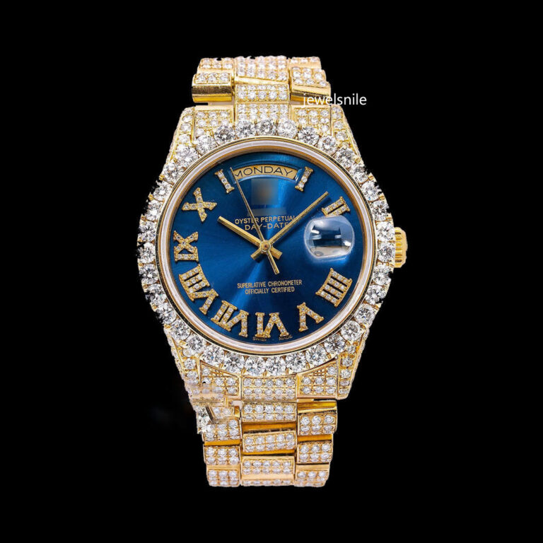 Moissanite Watch And Automatic Wrist Business Style Watch