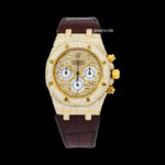 Amazing yellow Dial Moissanite Watch