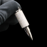 Custom silver Hip Hop Iced moissanite Pendant