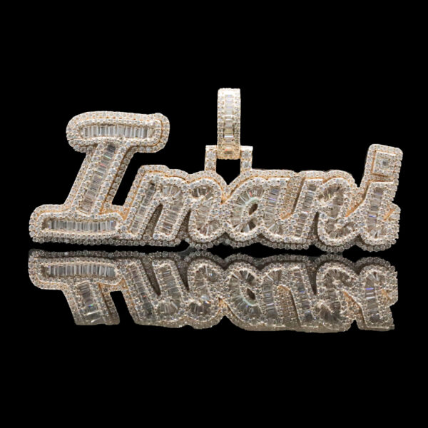 Custom Premium Bling Iced moissanite diamond Pendant