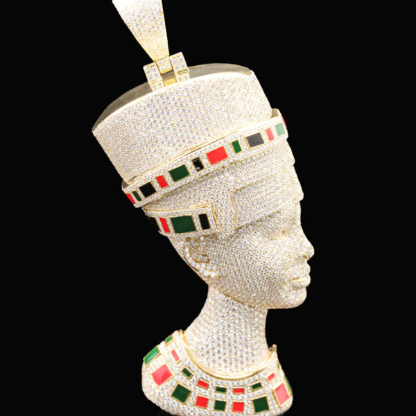 Men Hip Hop Custom Bling Iced moissanite Pendant