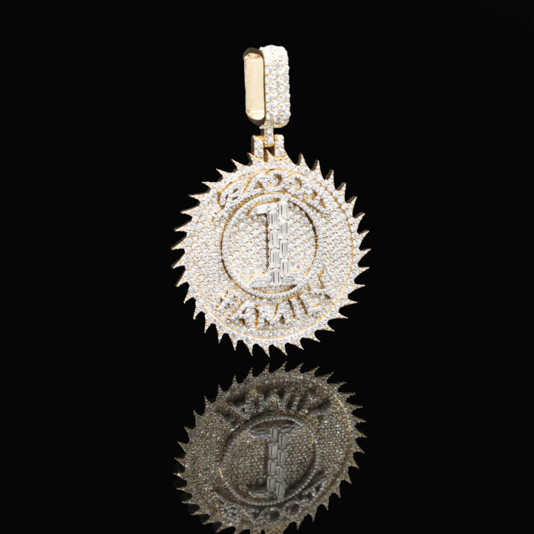 Custom Luxury Street Iced moissanite Diamond Pendant