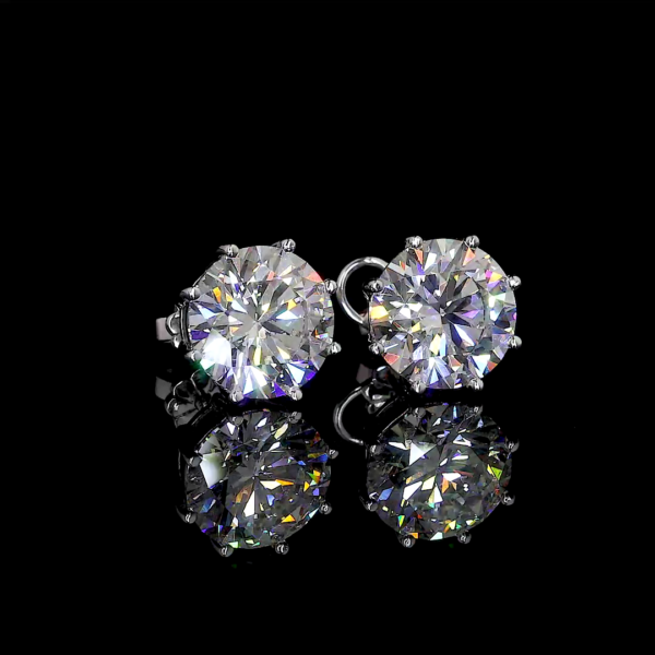Beauty Moissanite Diamond Engagement gift Earring