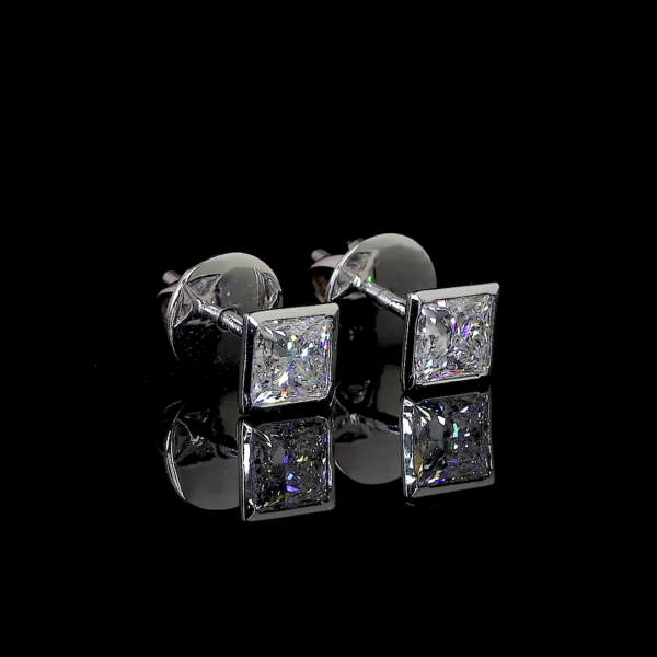 luxury vvs clarity Lab Grown Diamond Stud Earrings for women/men