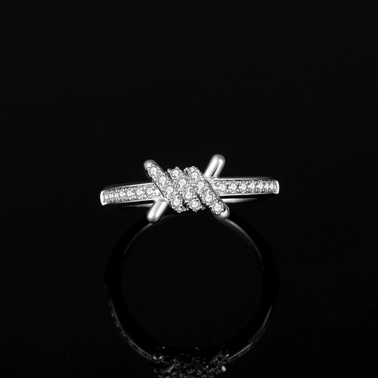 Moissanite Round Cut Ring Moissanite diamond Ring