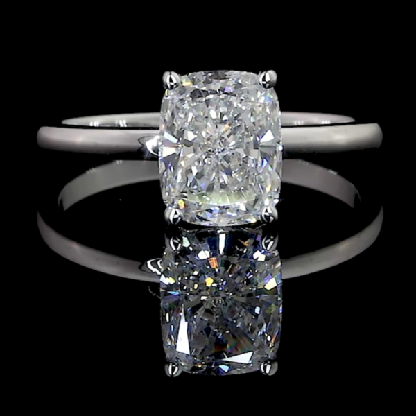 Fancy Jewelry Lab Grown Diamond  Solid Gold Wedding and Engagement Ring