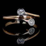 moissaniteDiamond Ring Simple and Generous Fashion Female Ring