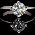 Brilliant Cut Diamond vvs clarity Solitaire Ring