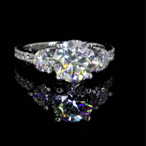 Luxury moissanite diamond  Jewelry Ring for men's