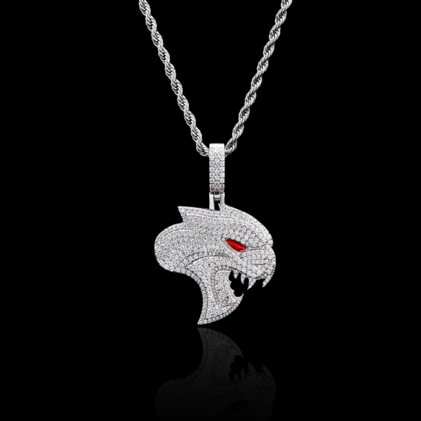 Hip Hop Custom Letter Pendant with Hand Symbol Streetwear Custom Name Diamond Accents Iced Out