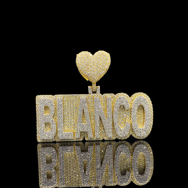 Custom Designer moissanite Diamond Iced Pendant