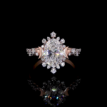 Fine Wedding Jewelry Lab Grown Diamond Engagement Ring for Women