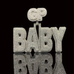 Custom Style Iced silver moissanite Pendant Necklace