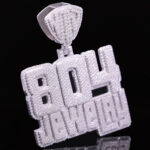 Luxury Custom Iced out moissanite Pendant for Men