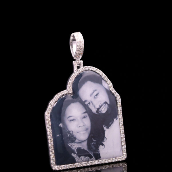 Custom Iced Out moissanite Pendant Jewelry