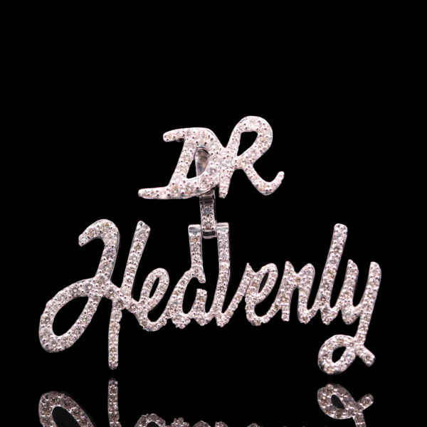 Custom Street Fashion Hip Hop silver Iced Diamond Pendant