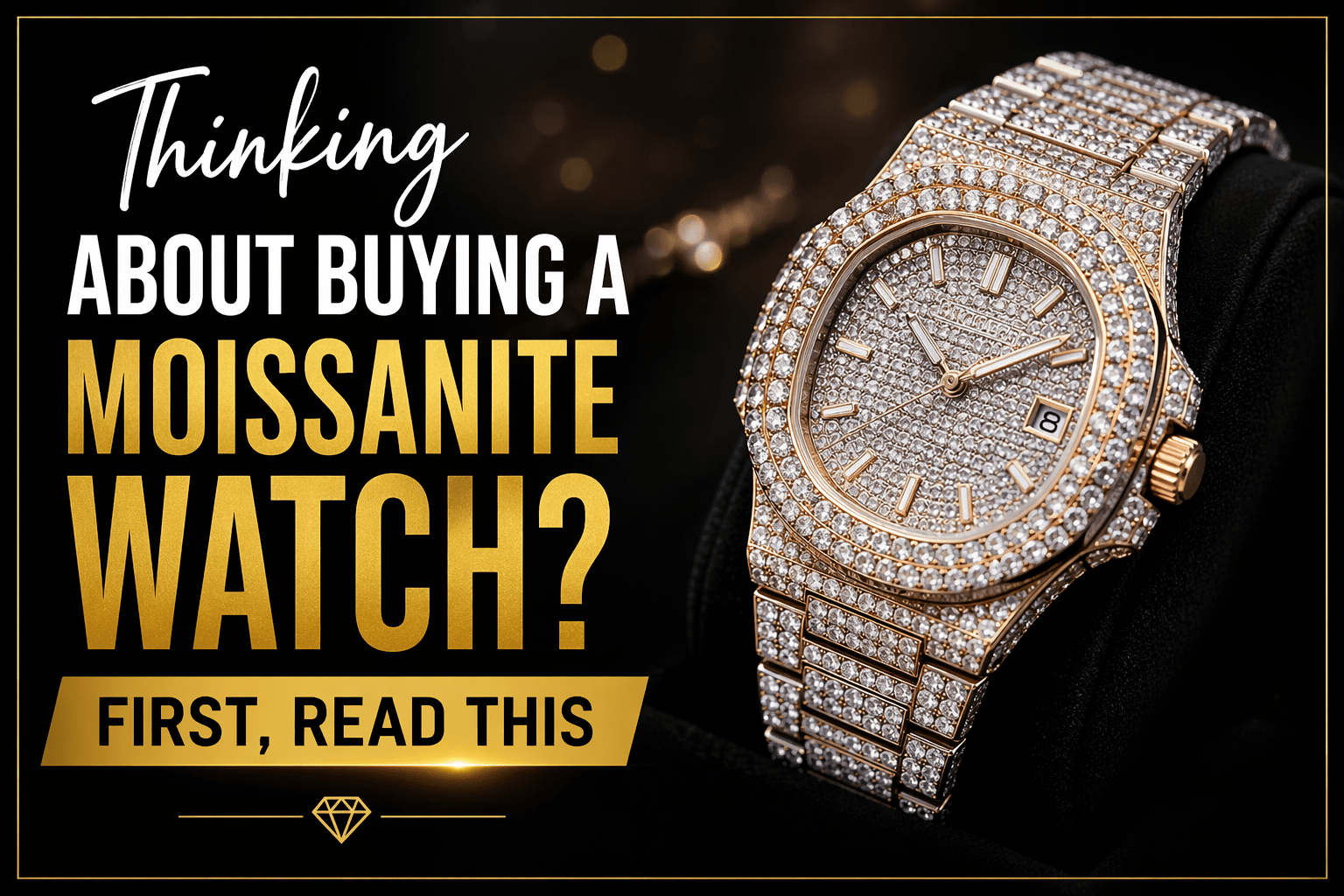 Thinking​‍​‌‍​‍‌​‍​‌‍​‍‌ About Buying a Moissanite Watch? First, Read This